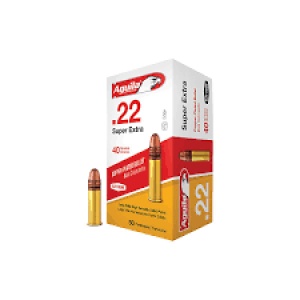 Aguila High Velocity 40gr 50 Rounds .22LR