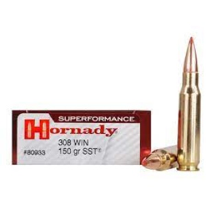 Hornady Superformance 150gr 20 Rounds .308