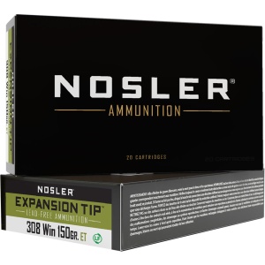 Nosler Expansion Tip 150gr 20 Rounds .308
