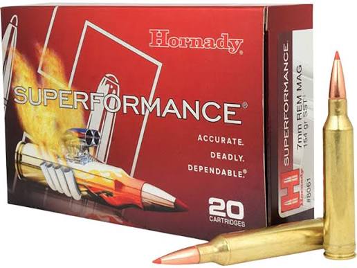 Hornady Superperformance 154gr 20 Rounds 7mm Rem Mag