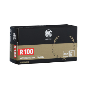 RWS R100 Match 40gr 50 Rounds .22LR