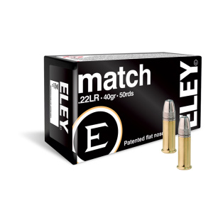 Eley Match 40gr 50 Rounds .22LR