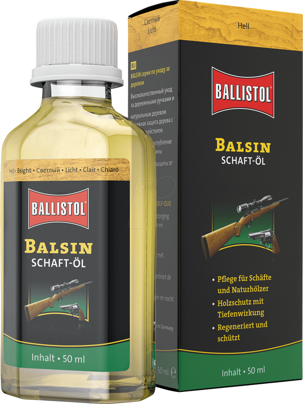 Ballistol Balsin Stock Oil Light 50ml